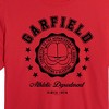 Women's - Garfield - Varsity Seal Cropped Graphic T-Shirt - 2 of 4