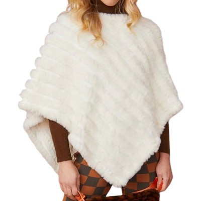 Women's Faux Fur Pullover - JAYLEY