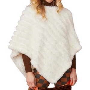 Women's Faux Fur Pullover - JAYLEY - 1 of 2