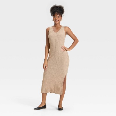 Women's Ribbed Maxi Sweater Dress - Universal Thread™