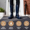Front Door Mat 32" x 48" Commercial Industrial Rug Heavy Duty Outdoor Indoor Entryway Doormat Low Profile Welcome Entry Door Mat Non Slip Backing,Gray - 4 of 4