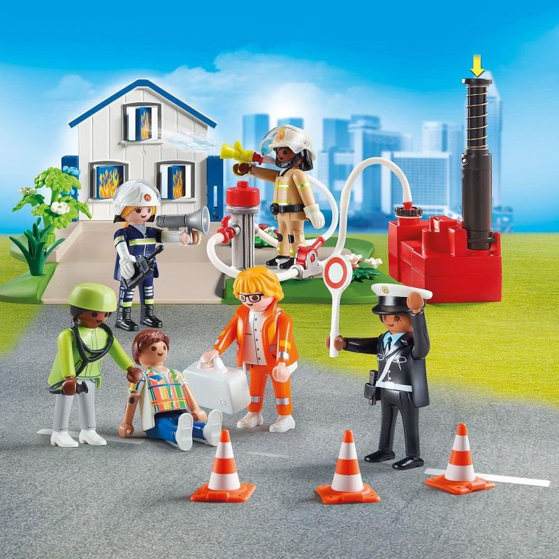 Playmobil 70980 My Figures Rescue Mission Building Set, 2 of 8