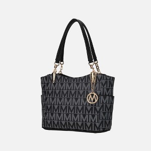 MKF Collection Braylee M Signature Tote Bag Vegan Leather Handbag with Spacious Design by Mia K - 1 of 4