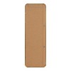 Kate and Laurel Zayda Radius Rectangle Framed Wall Mirror, 16x48, Gold - 4 of 4