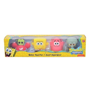 Legend Toys SpongeBob SquarePants Water Squirter Toys 4-Pack – Bath & Pool Fun Set- Officially Licensed - 1 of 4