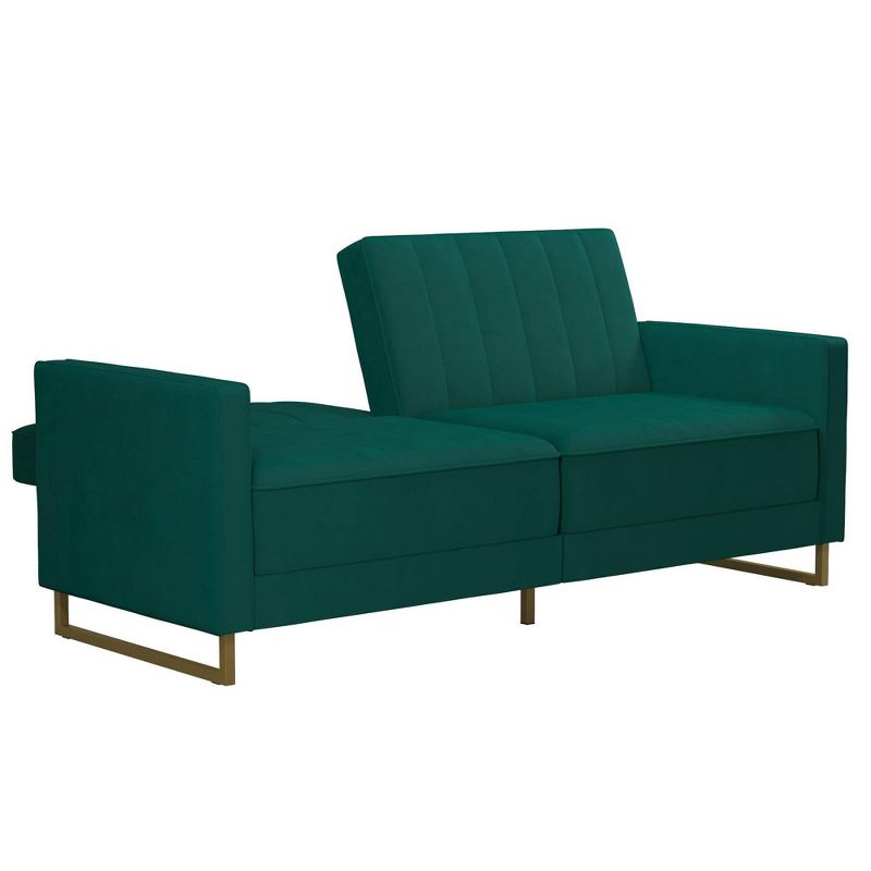 Skylar Coil Futon Modern Sofa Bed and Couch - Novogratz, 3 of 12