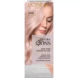 L'Oreal Paris Le Color Gloss One Step In-Shower Toning Gloss - Blush Blonde - 4 fl oz