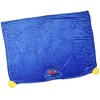 Poppy Playtime Huggy Wuggy Plush Super Soft Game Hooded Blanket Throw with Embroidered Face 50" x 60" Blue - 2 of 4