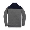 Boys' Organic Long Sleeve French Terry Half-Zip Pullover, Kids - 3 of 3