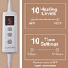 Heated Blanket, Soft Washable Electric Blanket, Heating Blanket for Bedding, With 10 Heat Settings, Sofa and Bed - 3 of 4