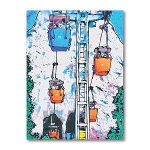 Courtside Market Drizzle Disney Gondolas Gallery-Wrapped Canvas - 1 of 4