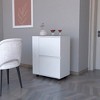 Kitchen Cart with Two Cabinets for Kitchen, Dinning Room - 2 of 4