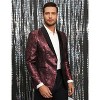 WhizMax Men's Fashion Suit Jacket Blazer One Button Luxury Weddings Party Dinner Prom Tuxedo - 3 of 4