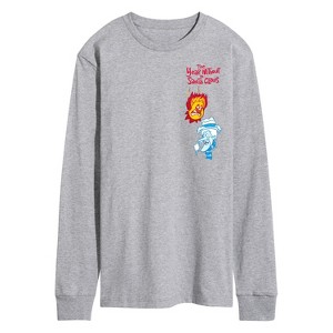 Men's - The Year Without a Santa Claus - Heat Miser Cold Miser Long Sleeve Graphic T-Shirt - 1 of 4