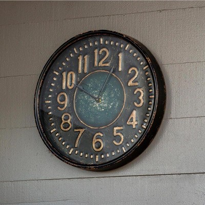 Park Hill Collection Train Station Clock