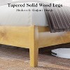 AMERLIFE Solid Wood Bed Frame with No Headboard, No Box Spring Needed/Wood Slat Support - 4 of 4