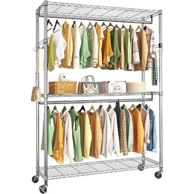 Simple Trending Heavy Duty 50in Large Clothes Garment Rack