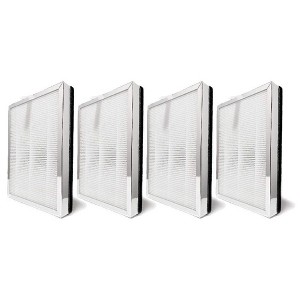 Nispira 3-in-1 True HEPA Activated Carbon Filter Replacement For MA25 Air Purifier Part MA25R. 4 Packs - 1 of 4