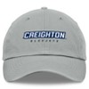 NCAA Creighton Bluejays Nico Cotton Hat: Adjustable Solid Gray Baseball Cap - 2 of 4