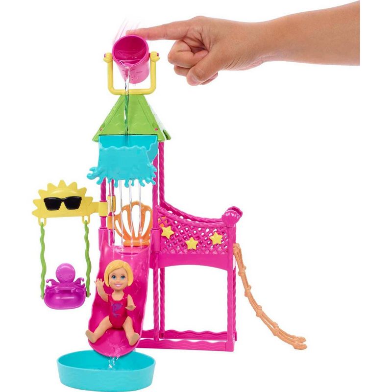 Barbie Skipper Doll and Waterpark Playset with Working Water Slide and Accessories First Jobs, 3 of 8