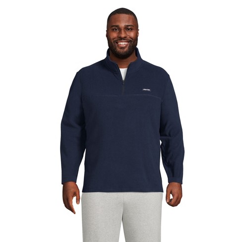 Men's Tumbled Sherpa Fleece Quarter-Zip Pullover