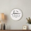 Creative Products Home the Story of Who We Are 20 x 20 Round White Framed Print - 4 of 4
