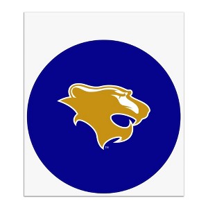 Georgian Court University Primary Logo Automotive Car Window Locker Circle Bumper Sticker - 1 of 4