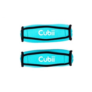 Cubii Comfii Grip Hand Weights 2pc - Blue 2lbs - 1 of 4