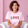 Simply Sage Market Women's Love You More Short Sleeve Graphic Tee - 2 of 4