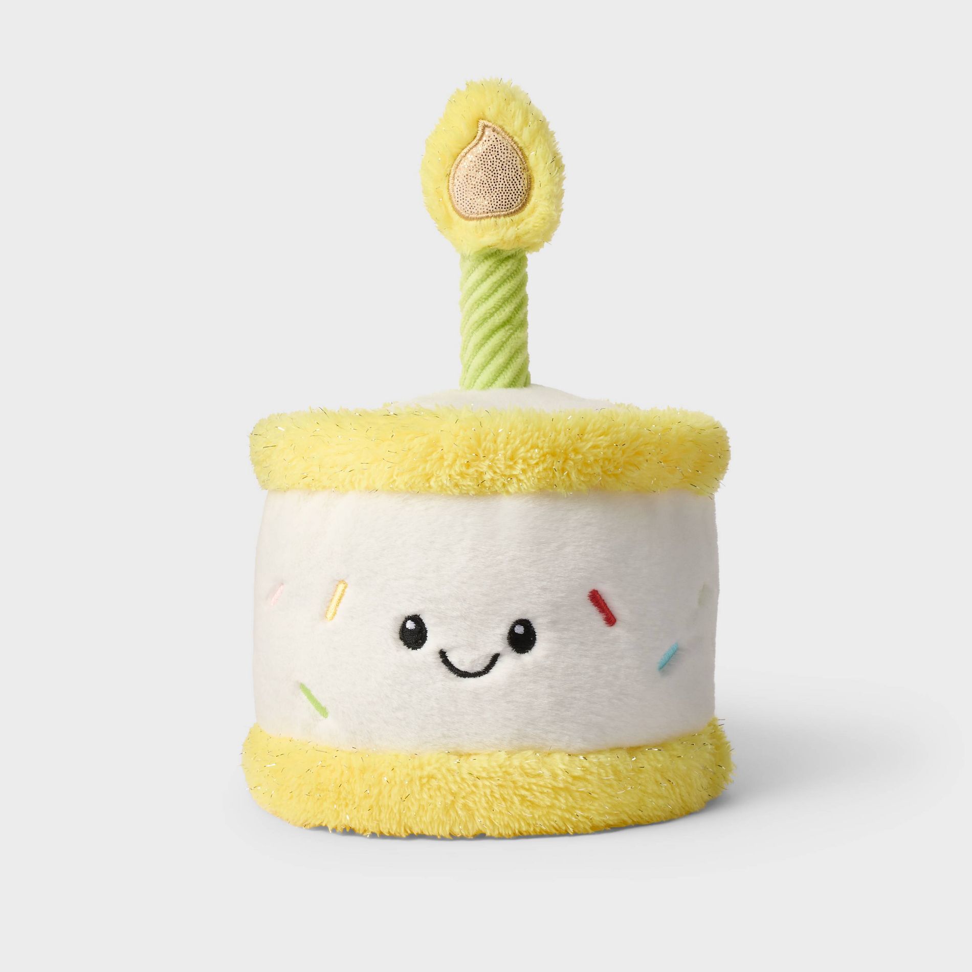 8" Birthday Cake Stuffed Animal - Gigglescape™