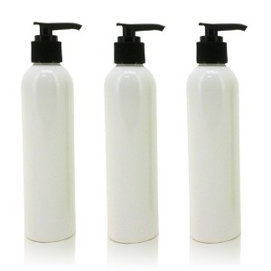 Royal Massage 8oz Bullet Round Massage Oil/Lotion/Liquid Bottle with Saddle Pump - 1 of 4