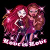 Juniors Womens Bratz Love is Love T-Shirt - 2 of 4