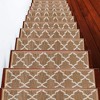 Sussexhome Stair Treads Trellisville Collection Contemporary and Soft, Adhesive Tape, 9" X 28" , Pack of 4/7/13/15 - 2 of 4