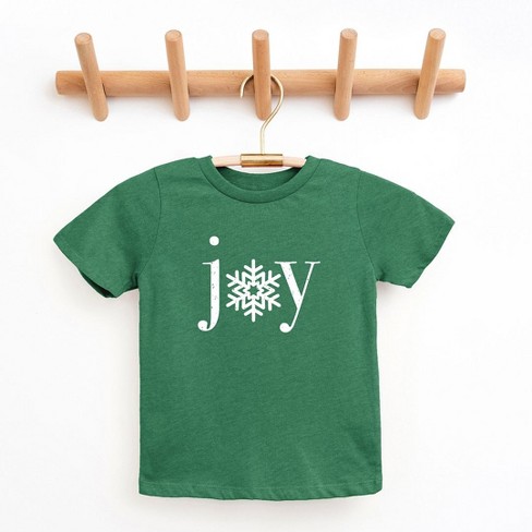 The Juniper Shop Joy Snowflake Youth Short Sleeve Tee - image 1 of 3