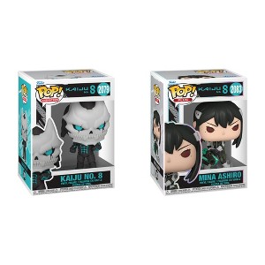Funko Pop! 2 Pack Kaiju No. 8: Kaiju No. 8 #2079 & Mina Ashiro #2083 - 1 of 4