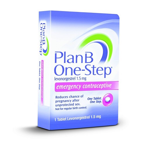 Plan B One-Step Emergency Contraceptive (72 Hour Efficacy Window) 