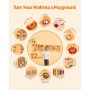 VEVOR Puppy Activity Wall Busy Board Panels, 12 Activities, Montessori Sensory Wall Toy for Kids 3-12 Years, Orange - 3 of 4