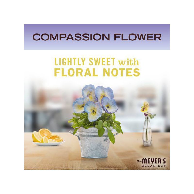Mrs. Meyer&#39;s Clean Day Compassion Flower Ultra Concentrated Laundry Detergent - 24.3 fl oz, 4 of 9