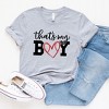 Simply Sage Market Women's That's My Boy Baseball Short Sleeve Graphic Tee - 3 of 3