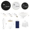 Smarty Had A Party The Something Blue Package Dinnerware Set - 50 Sets - 2 of 4