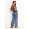 Petal and Pup Womens Edan Denim Jumpsuit - 2 of 3