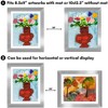 Americanflat Kids Art Frame 10x12.5 inches with 8.5x11 inches Mat - Composite Wood And Glass (2 Pack) - 4 of 4