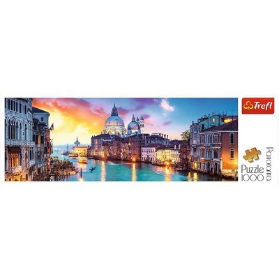 Trefl Panorama Canal Grande Venice Jigsaw Puzzle - 1000pc