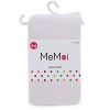 Memoi Girls' 2 Pair Pack Nylon Heart Tights - 2 of 3