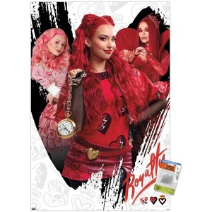 Trends International Disney Descendants: The Rise of Red - Royalty Unframed Wall Poster Prints - 1 of 4