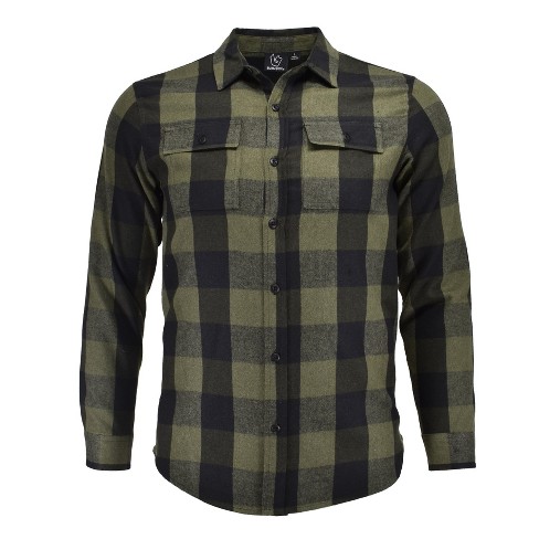 Fitted Flannel Shirt | Handcrafted USA | Tropic | Small | Vermont Flannel