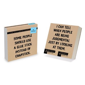 TF Publishing 8.75"x5.5" 2026 Anti Affirmations/Daily Sarcasm Daily Desktop Calendar - 1 of 4