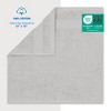 American Soft Linen 100% Cotton Turkish Premium Quality 4 Piece Washcloth Set, 13x13 inches Washcloth Hand Face Towels for Bathroom and Kitchen Washrags - 2 of 4