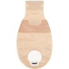 ConvaTec Natura 12" Drainable Ostomy Pouch with Tail Closure, Filter, Transparent, 2-1/4" Flange, 10ct - 3 of 4
