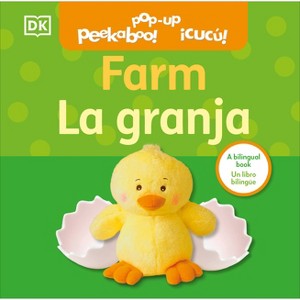 Bilingual Pop-Up Peekaboo! Farm / La Granja - by  DK (Board Book) - 1 of 1